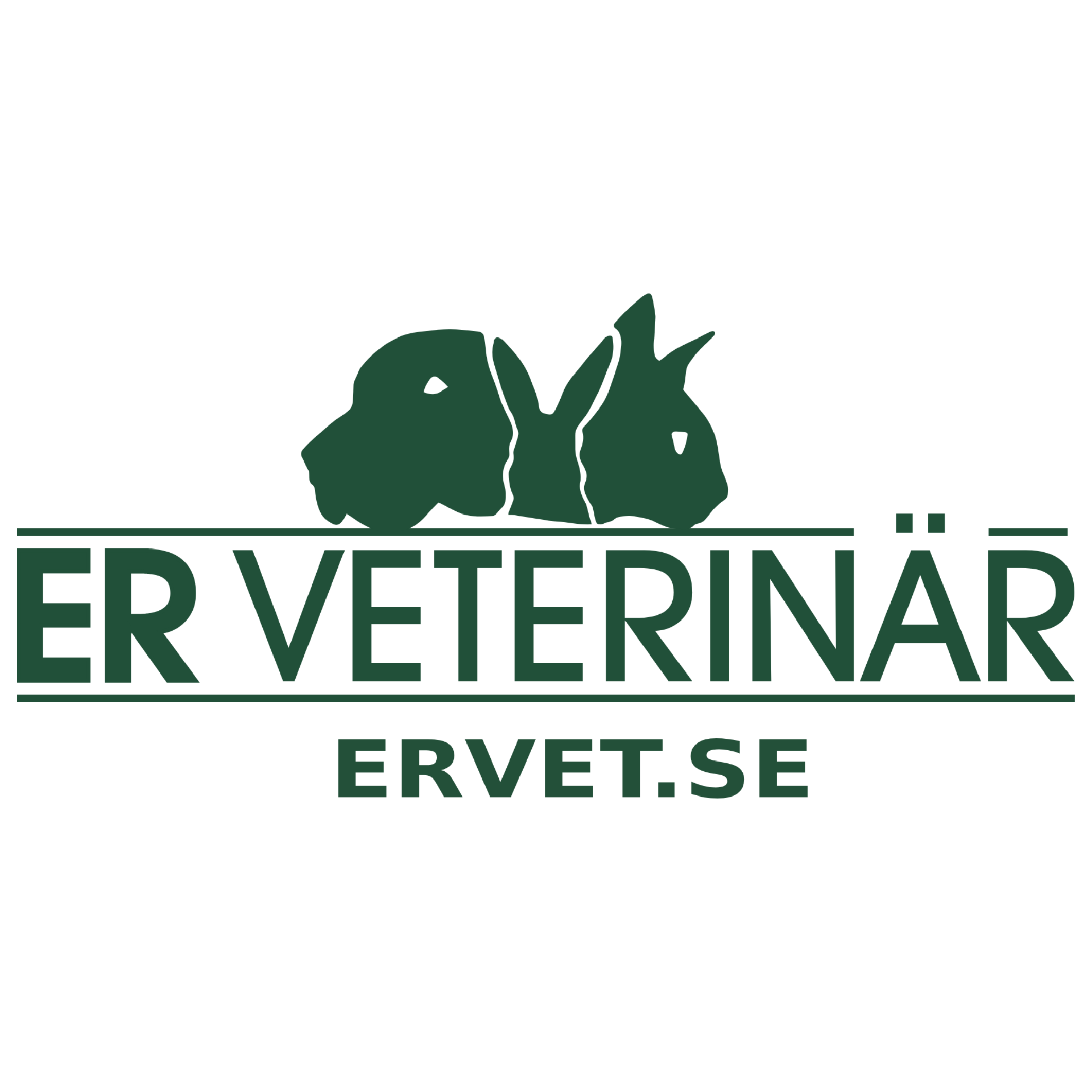 Er Veterinär logga kvadrat