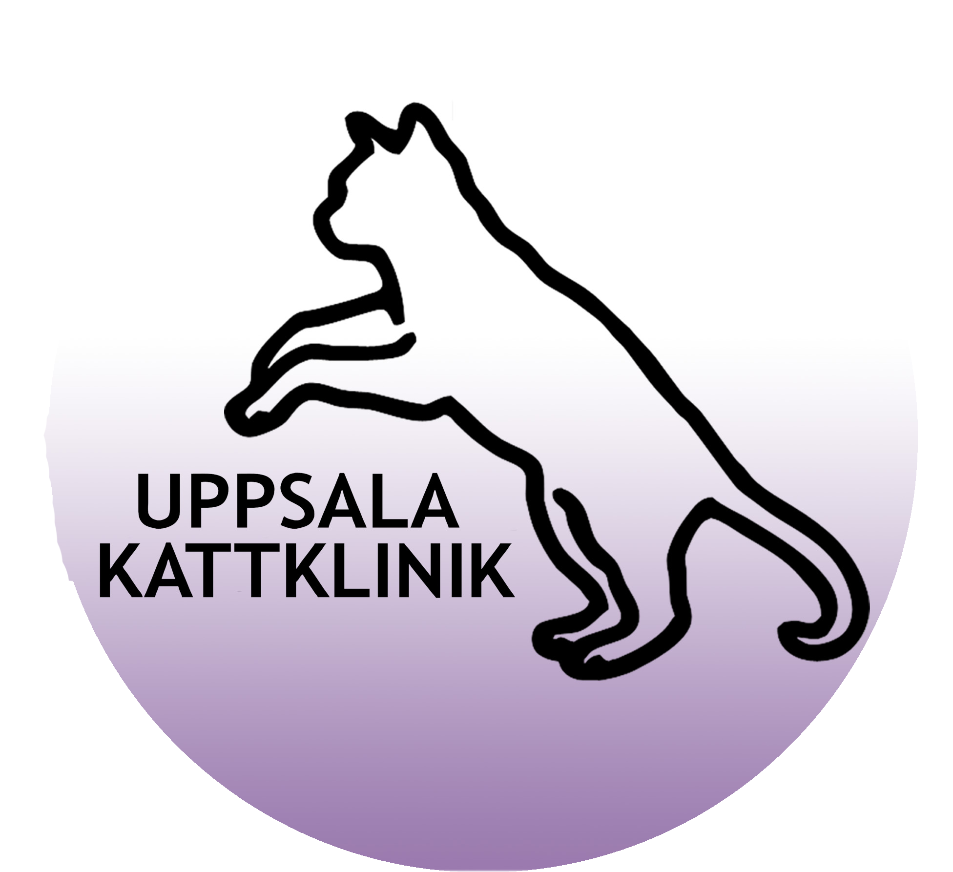 Rund design lila utan bakgrund